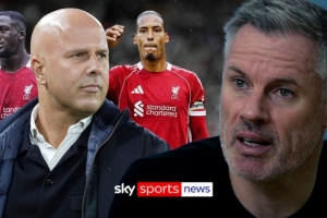 卡拉格：利物浦必须在1月份继续投入，需买一名夏天就该买的中卫